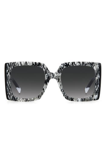 MISSONI MISSONI 54MM OVERSIZE SQUARE SUNGLASSES