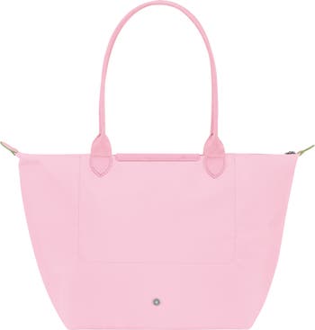 Longchamp Le Pliage Club Small Nylon Top Handle Tote Bag ~NEW~ ANTIQUE PINK