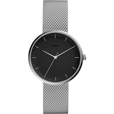 Fossil Essentialist Mesh Bracelet Watch,