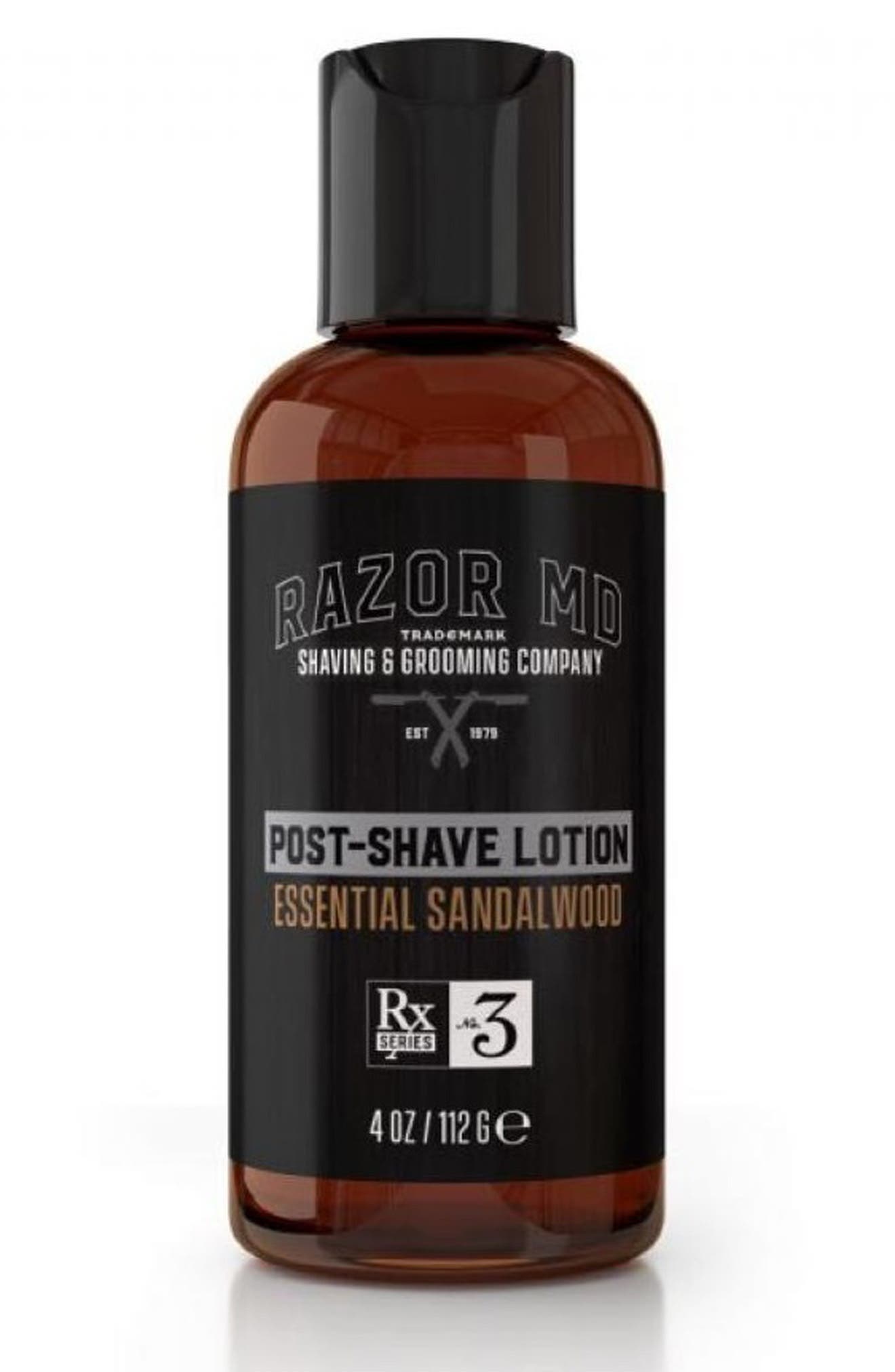 Razor Md Essential Sandalwood Post Shave Lotion