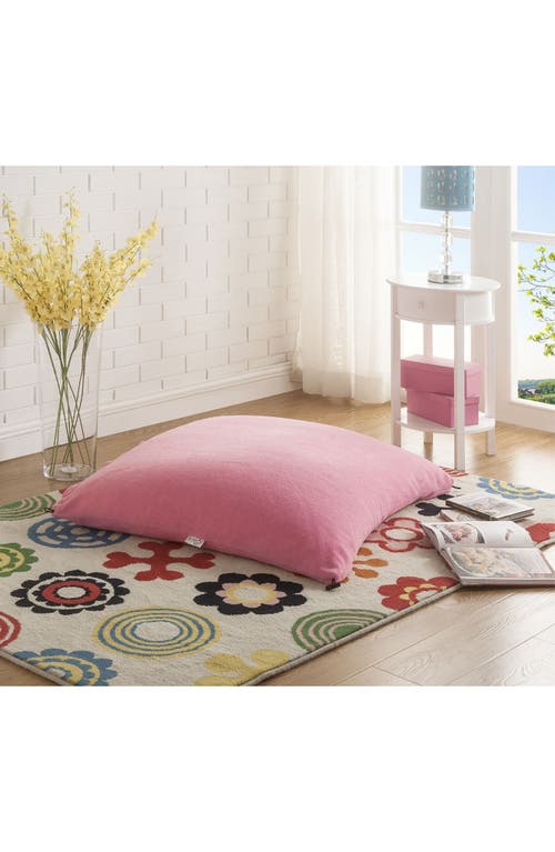 Shop Inspired Home Magic Pouf Bean Bag Chair In Pink