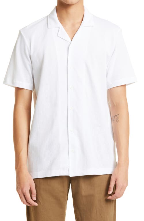 Sunspel Men's Riviera Cotton Button-Up Shirt in White at Nordstrom, Size Small