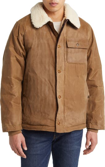 Schott top waxed jacket