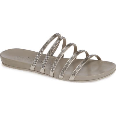 Pedro Garcia Gala Slide Sandal - Grey