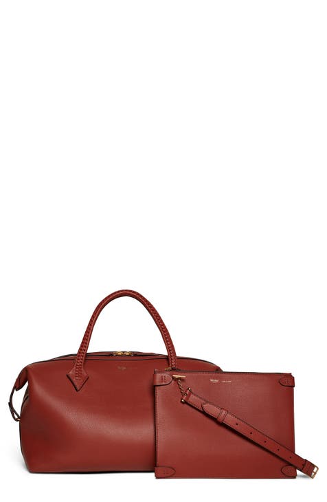 leather duffle bag nordstrom