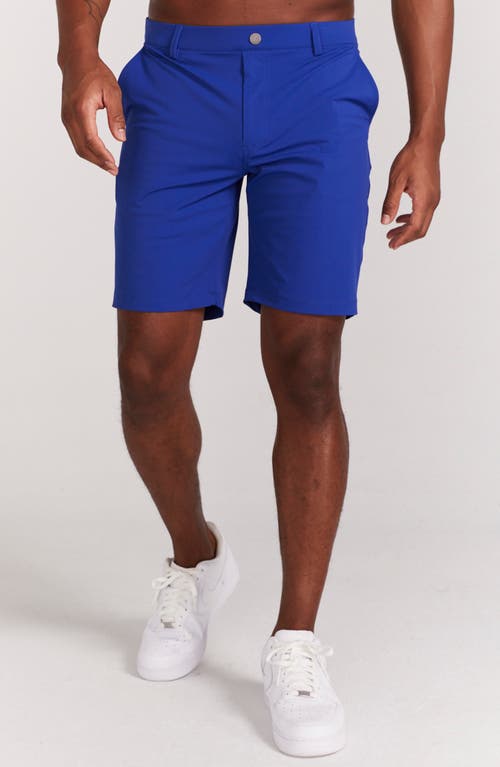 Shop Redvanly Hanover Pull-on Shorts In Mazarine Blue
