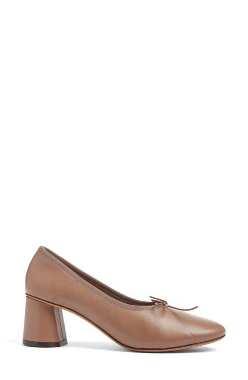 Shop Mansur Gavriel Dream Pump In Biscotto