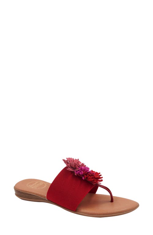 Shop Andre Assous André Assous Novalee Featherweights™ Sandal In Red/multi