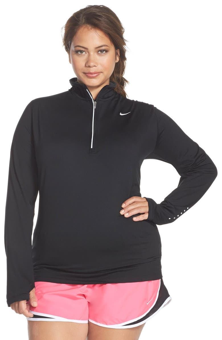 Nike 'Element' Dri-FIT Half Zip Running Top (Plus Size) | Nordstrom