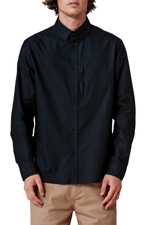 Foundation Button-Up Water Repellent Organic Cotton Shirt