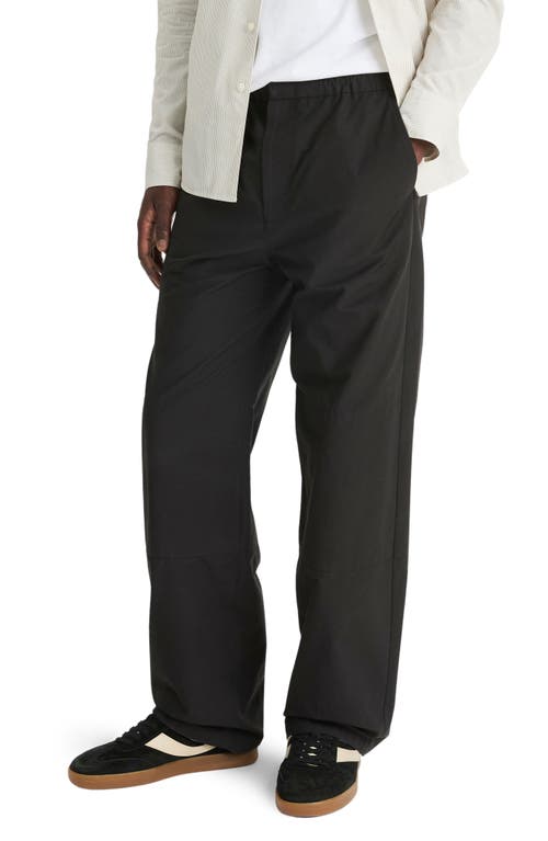 Vince Relaxed Fit Parachute Pants In Black