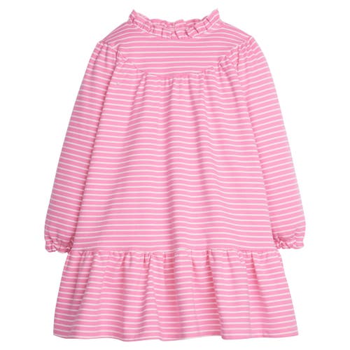 Bisby Kids' Knit Jody Dress In Pink Stripe