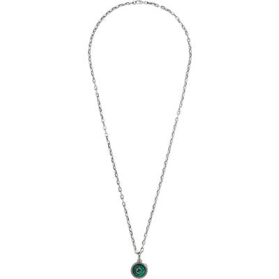 Gucci Garden Semiprecious Stone Pendant Necklace