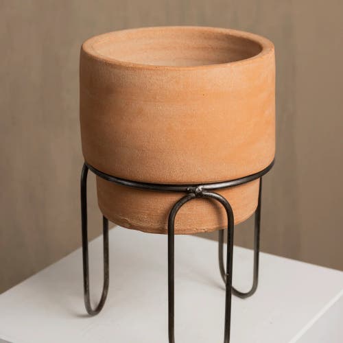 Meso Goods Jaro Terracotta Planter In Natural