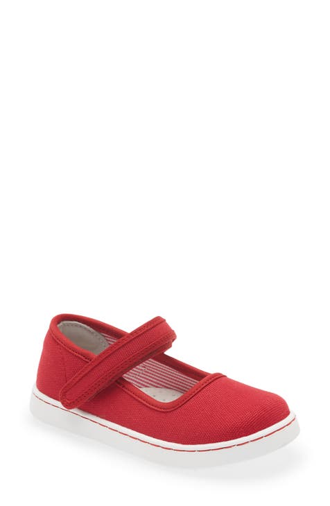 Red colour shoes for girls hot sale