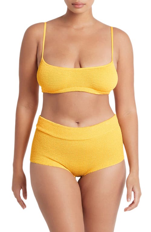 BOUND by Bond-Eye Billie Mini Short Bikini Bottoms in Sunny