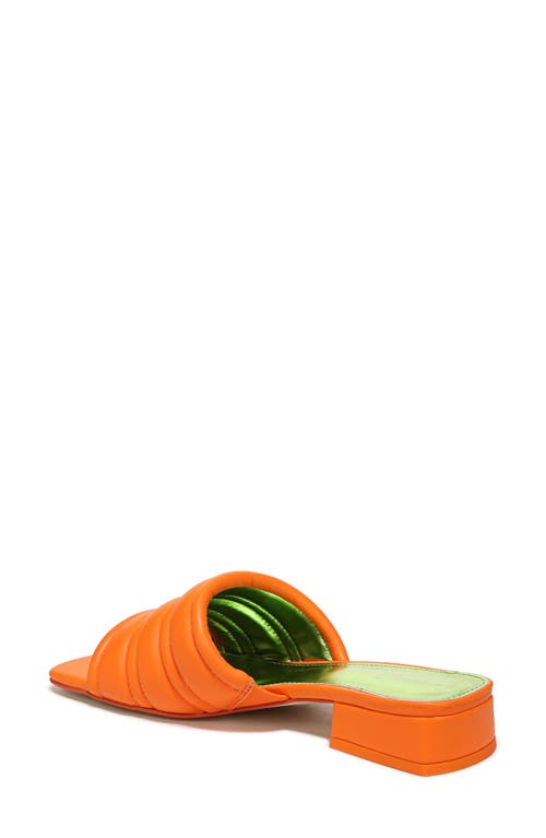 Shop Circus Ny By Sam Edelman Joana Slide Sandal In Orange Popsicle/green