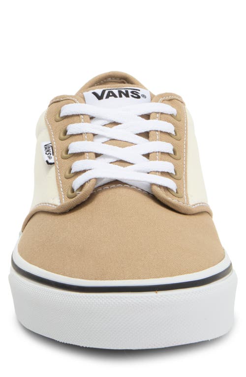 Shop Vans Atwood Canvas Sneaker In Canvas Block Incense/white