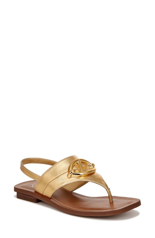 Franco Sarto Emmie Slingback Sandal in Gold at Nordstrom, Size 8.5