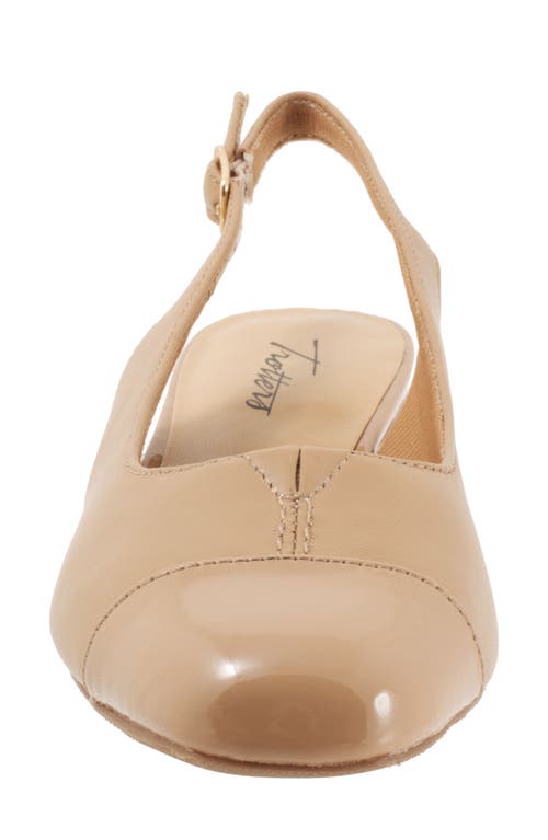 Shop Trotters 'dea' Slingback In Nude