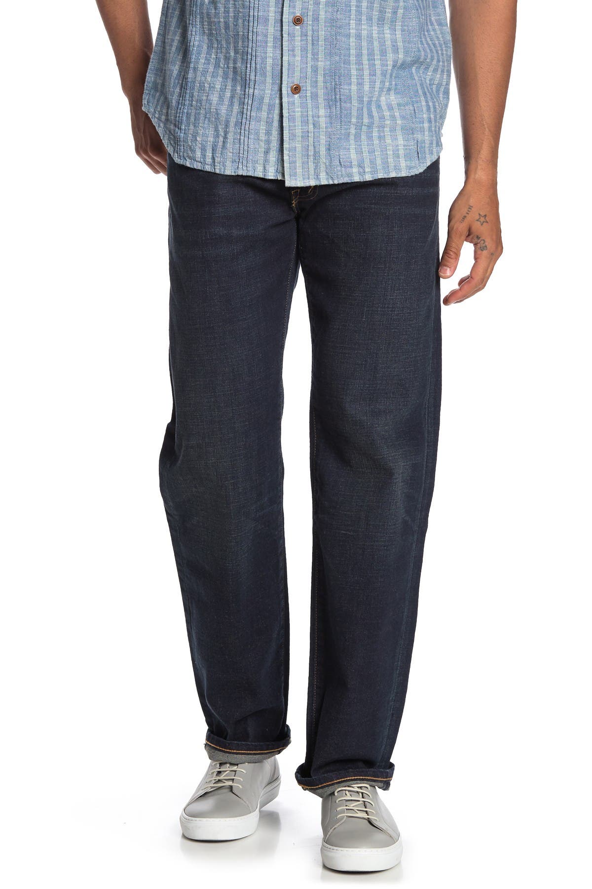 mid rise relaxed fit jeans