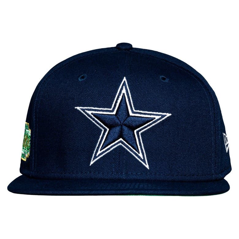 Dallas Cowboys New Era 59FIFTY Fitted Hat - White/Navy