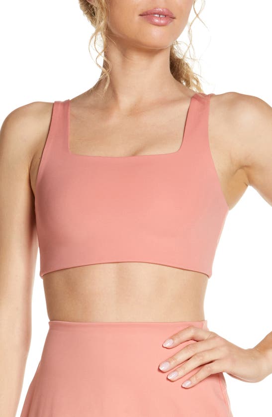 Girlfriend Collective Tommy Sports Bra In Primrose