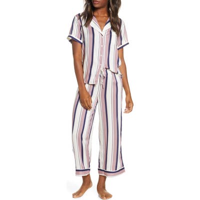 Nordstrom Lingerie Sweet Dreams Crop Pajamas, Ivory