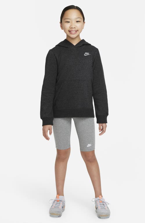 Shop Nike Sportswear Bk Fleece Hoodie In Black/white