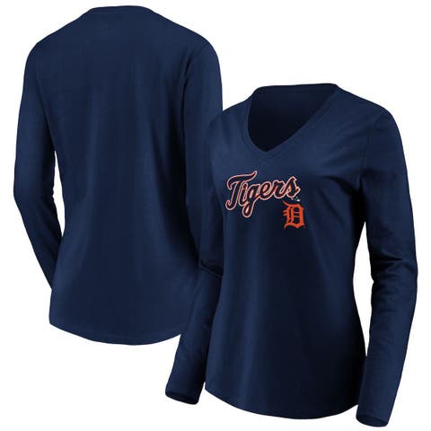 Dallas Cowboys Fanatics Branded Women's Hometown Sweep Long Sleeve V-Neck  T-Shirt - Navy