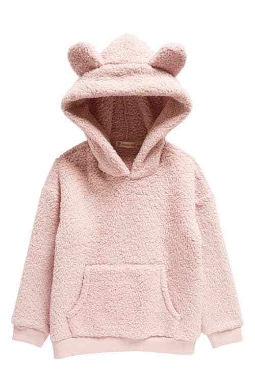 Tucker + Tate Kids' Faux Fur Hoodie in Pink Puff