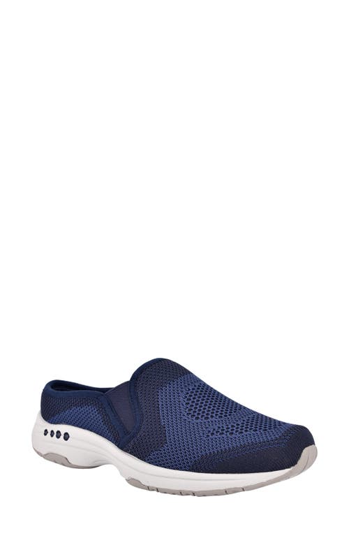 Take Knit Slip-On Sneaker in Evening Blue/Gray Blue