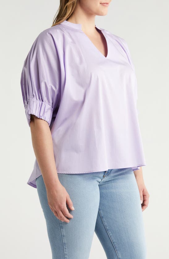 Shop Harshman Medina Top In Lilac