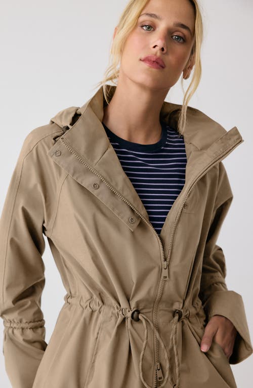 Lole Piper Waterproof Oversize Rain Jacket In Carmel