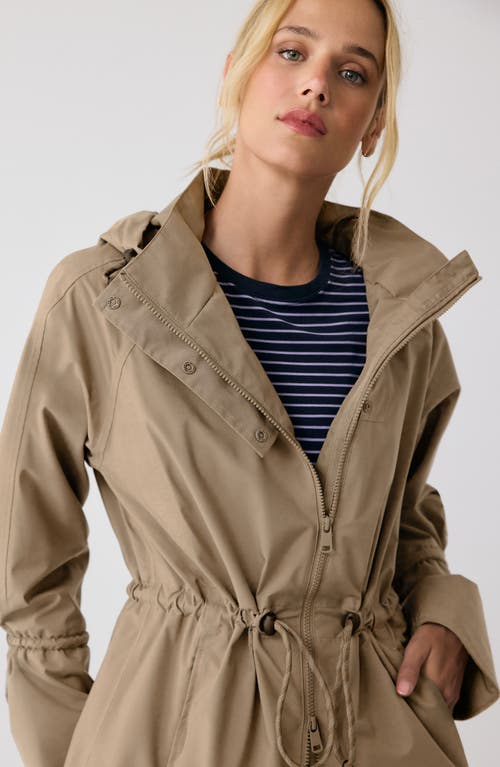 LOLE LOLE PIPER WATERPROOF OVERSIZE RAIN JACKET 