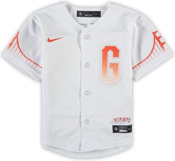 Nike Toddler Nike White San Francisco Giants MLB City Connect Replica Team  Jersey