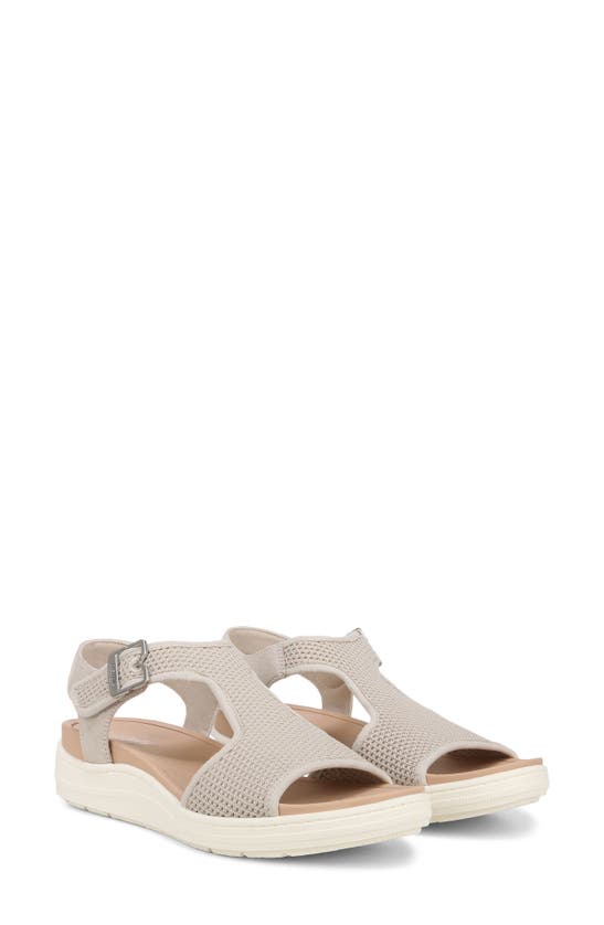 Shop Dr. Scholl's Time Off Sun Sandal In Off White