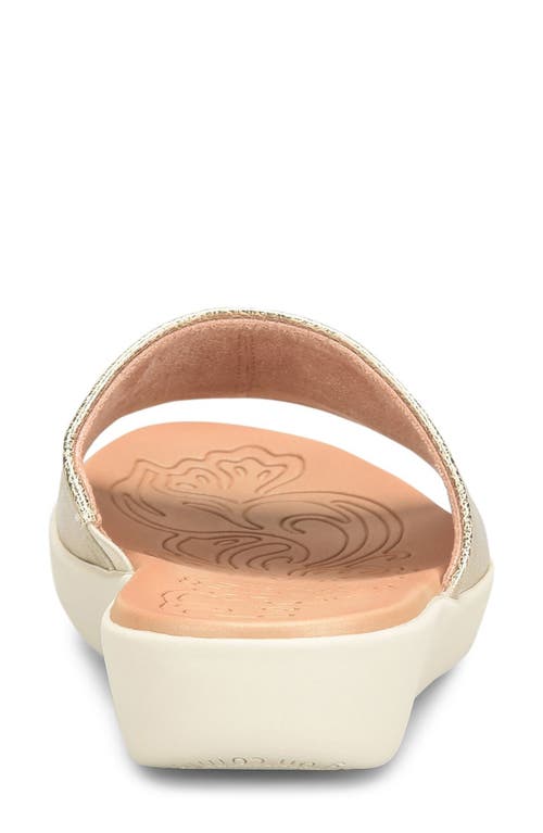 Shop B O C By Børn April Slide Sandal In Champagne