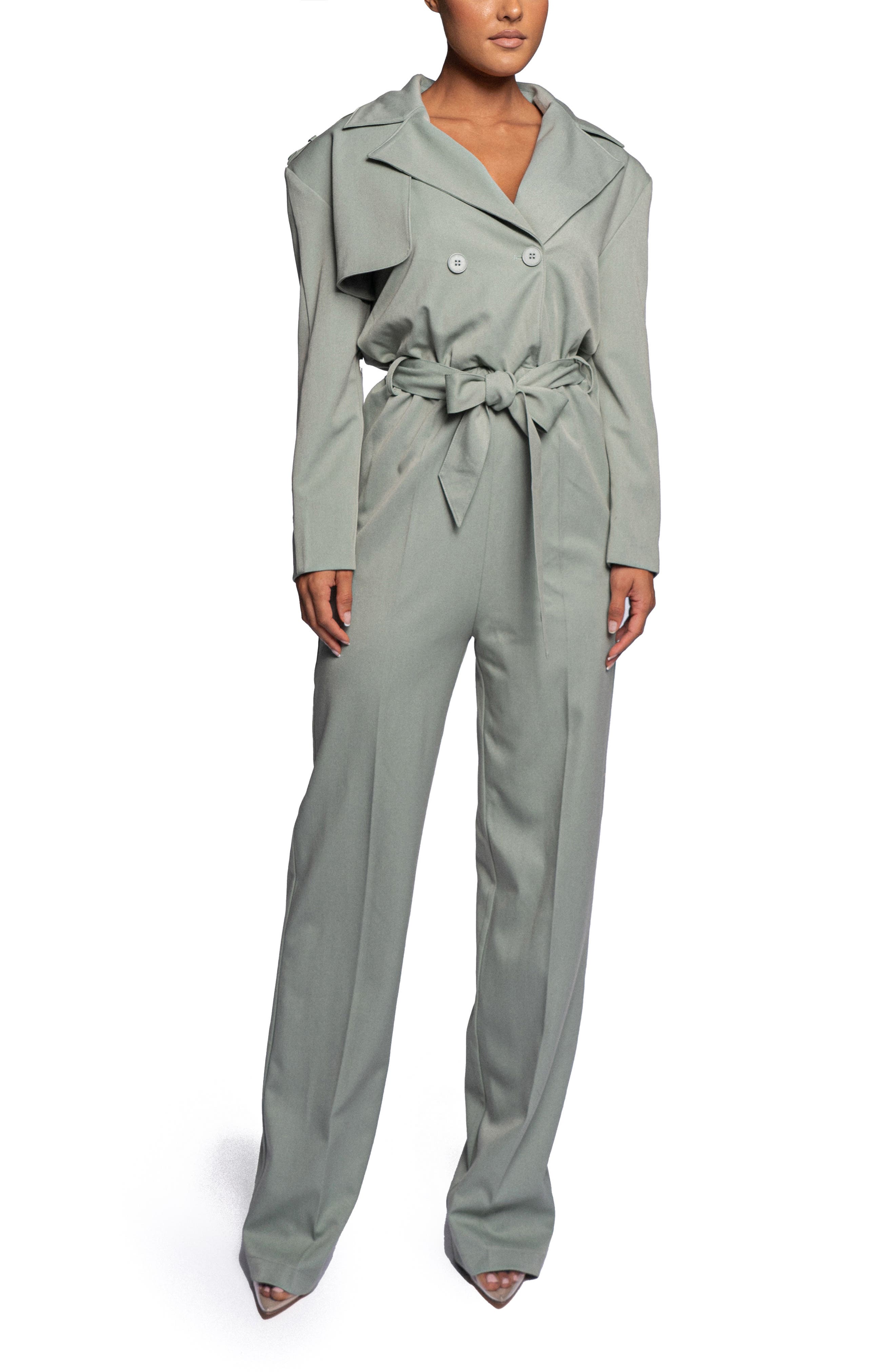 Double breasted jumpsuit Clearance