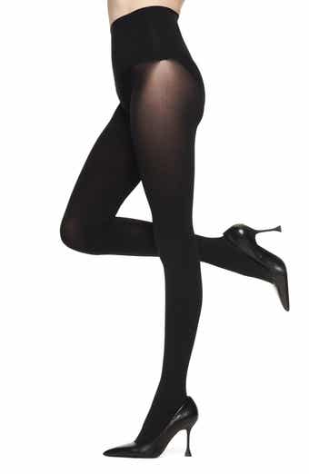 Spanx 155216 Women's Firm Believer Sheers High- Waisted Sheer Black tights  Sz. B