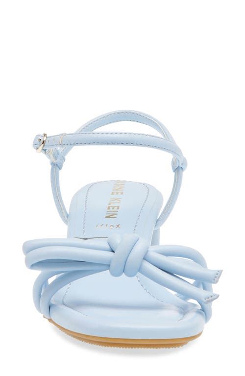 Shop Anne Klein Strappy Sandal In Light Blue