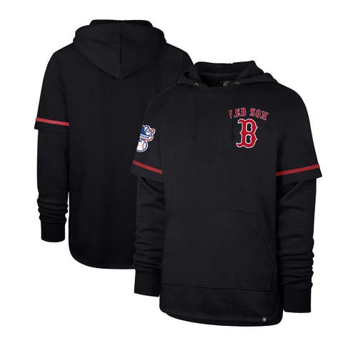 San Francisco 49ers '47 Lacer V-Neck Pullover Hoodie - Black