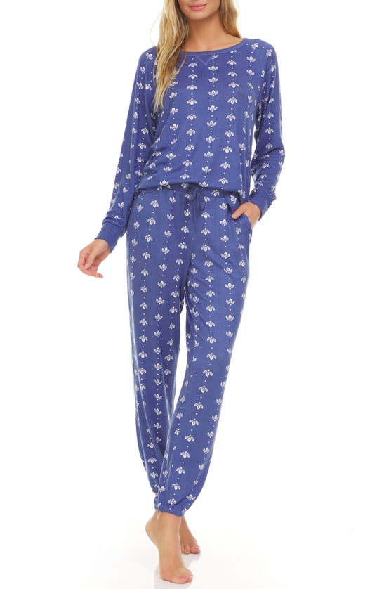 Flora Nikrooz Marian Pajamas In Blue