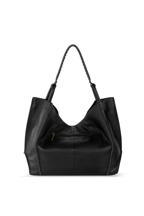 Shop The Sak Los Feliz Large Tote Bag In Black Pebble