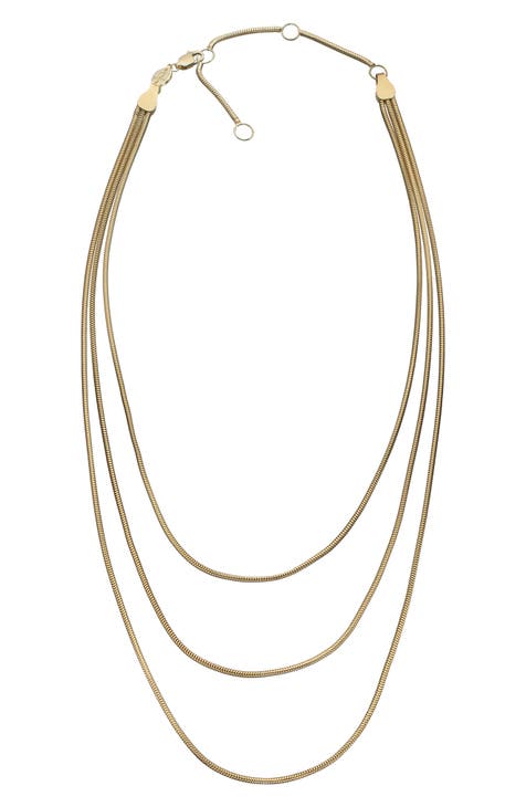 Jennifer Zeuner Jewelry Gold Vermeil Eliot Long Chain Key Necklace –  Stanley Korshak