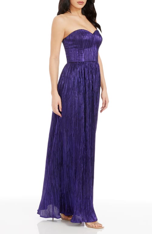 DRESS THE POPULATION DRESS THE POPULATION AUDRINA STRAPLESS GOWN