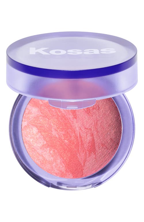 KOSAS KOSAS BLUSH IS LIFE BAKED DIMENSIONAL + BRIGHTENING BLUSH 