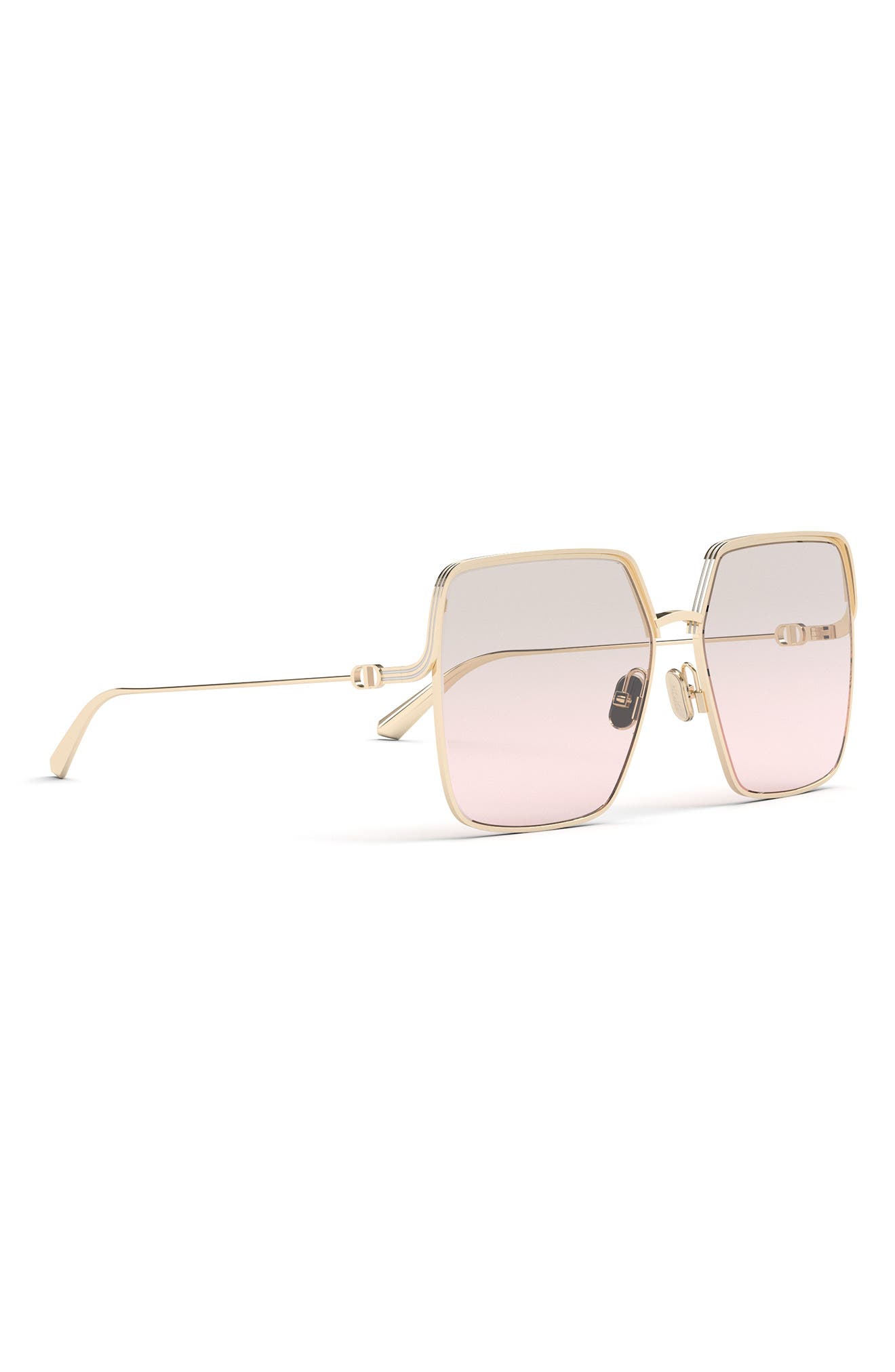 dior 60mm oversized square sunglasses