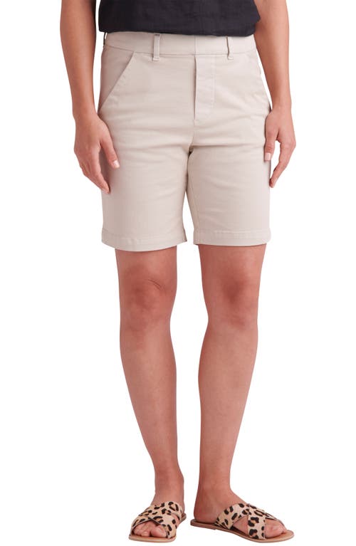 JAG Jeans Maddie Pull-On Chino Shorts Stone at Nordstrom,