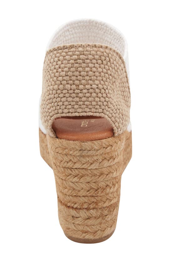 Shop Andre Assous Pedra Espadrille Wedge In White